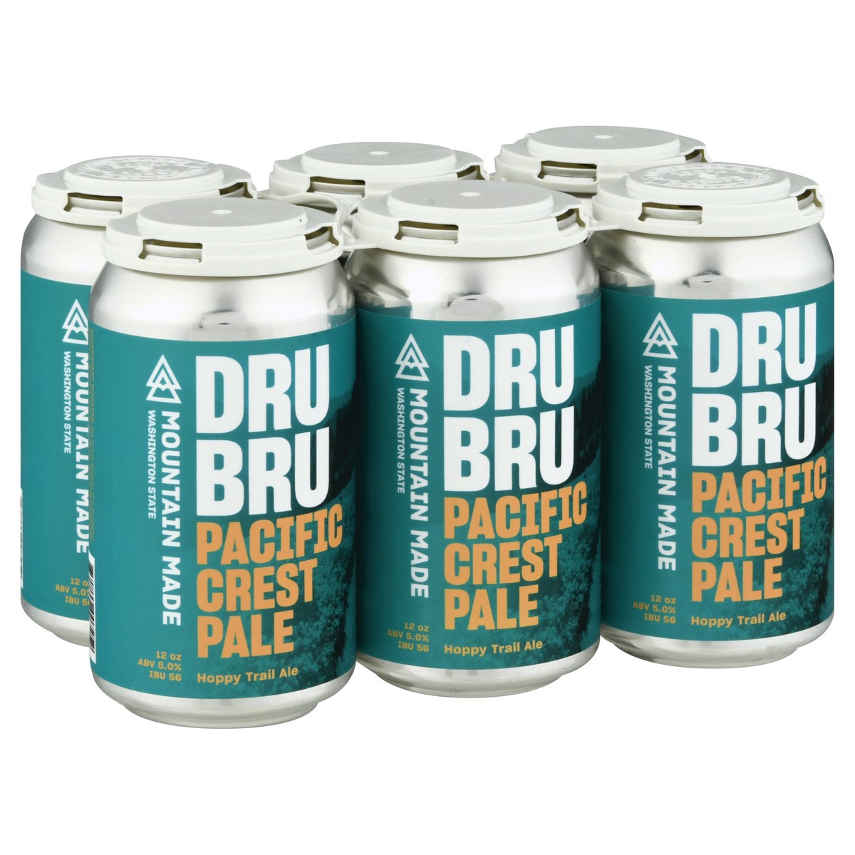 slide 5 of 9, Dru Bru 6 Pack Hoppy Trail Ale Pacific Crest Pale Beer 6 ea, 6 ct; 12 fl oz