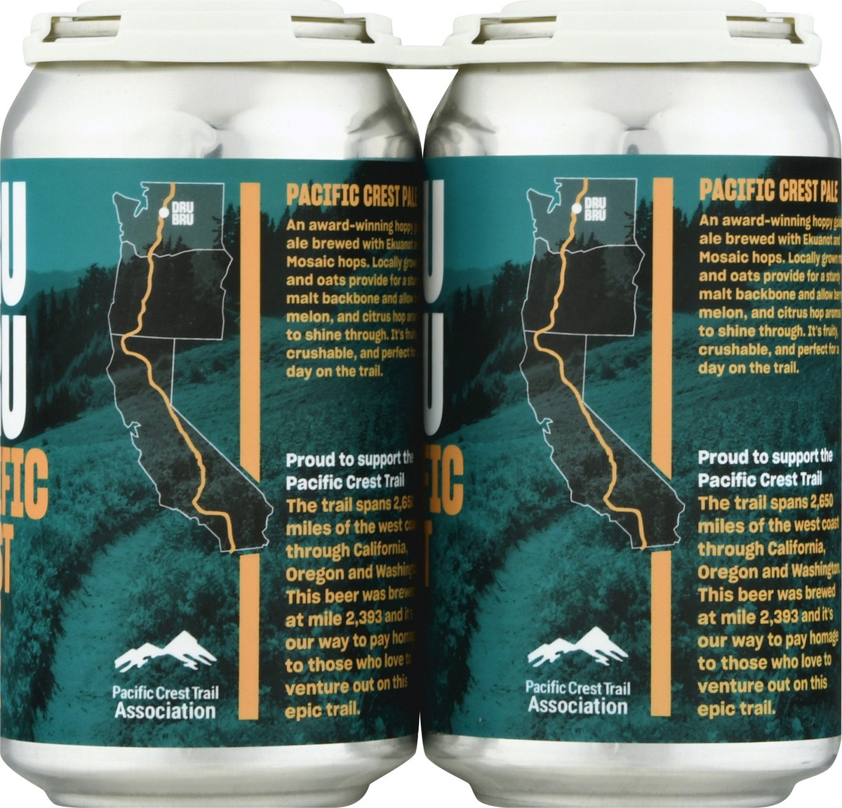 slide 2 of 9, Dru Bru 6 Pack Hoppy Trail Ale Pacific Crest Pale Beer 6 ea, 6 ct; 12 fl oz