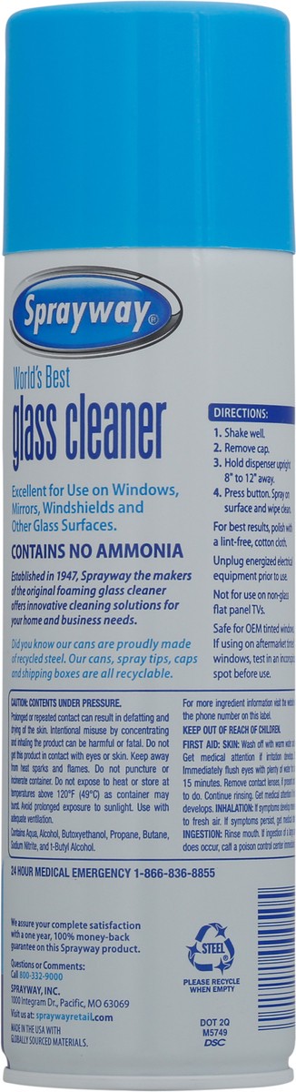 slide 8 of 10, Sprayway Clean Fresh Scent Glass Cleaner 19 oz, 19 oz