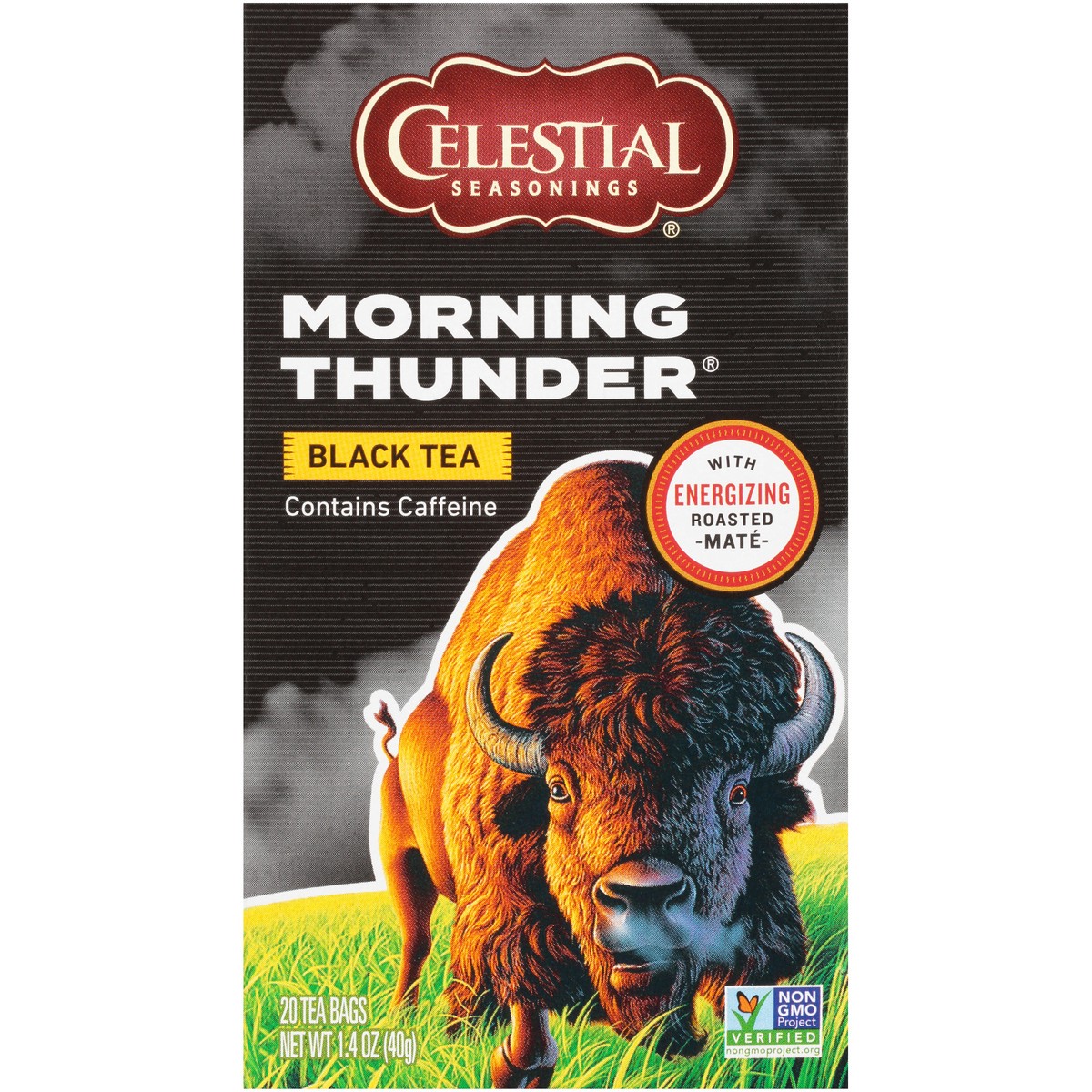 slide 3 of 8, Celestial Seasonings Celestial Seasng Tea Morning Thunder - 20 ct, 20 ct