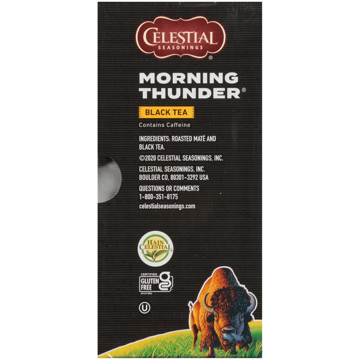 slide 5 of 8, Celestial Seasonings Celestial Seasng Tea Morning Thunder - 20 ct, 20 ct