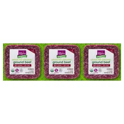 True Goodness 85% Organic Grass Fed Ground Beef, 3 lb