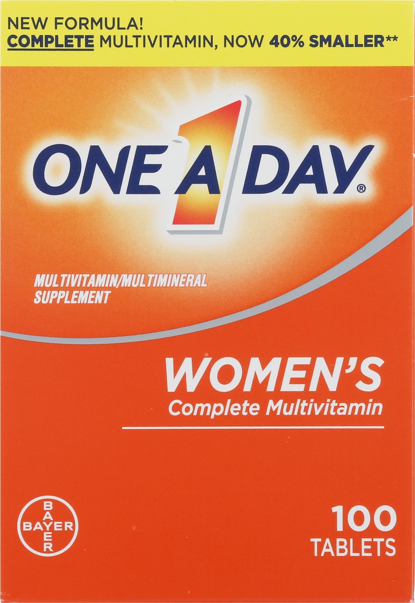 slide 6 of 9, One A Day Women's Complete Multivitamin 100 Tablets, 100 ct