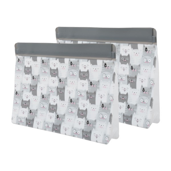 slide 3 of 13, Kolorae Reuse Storage Bags Mediumn, 2 ct