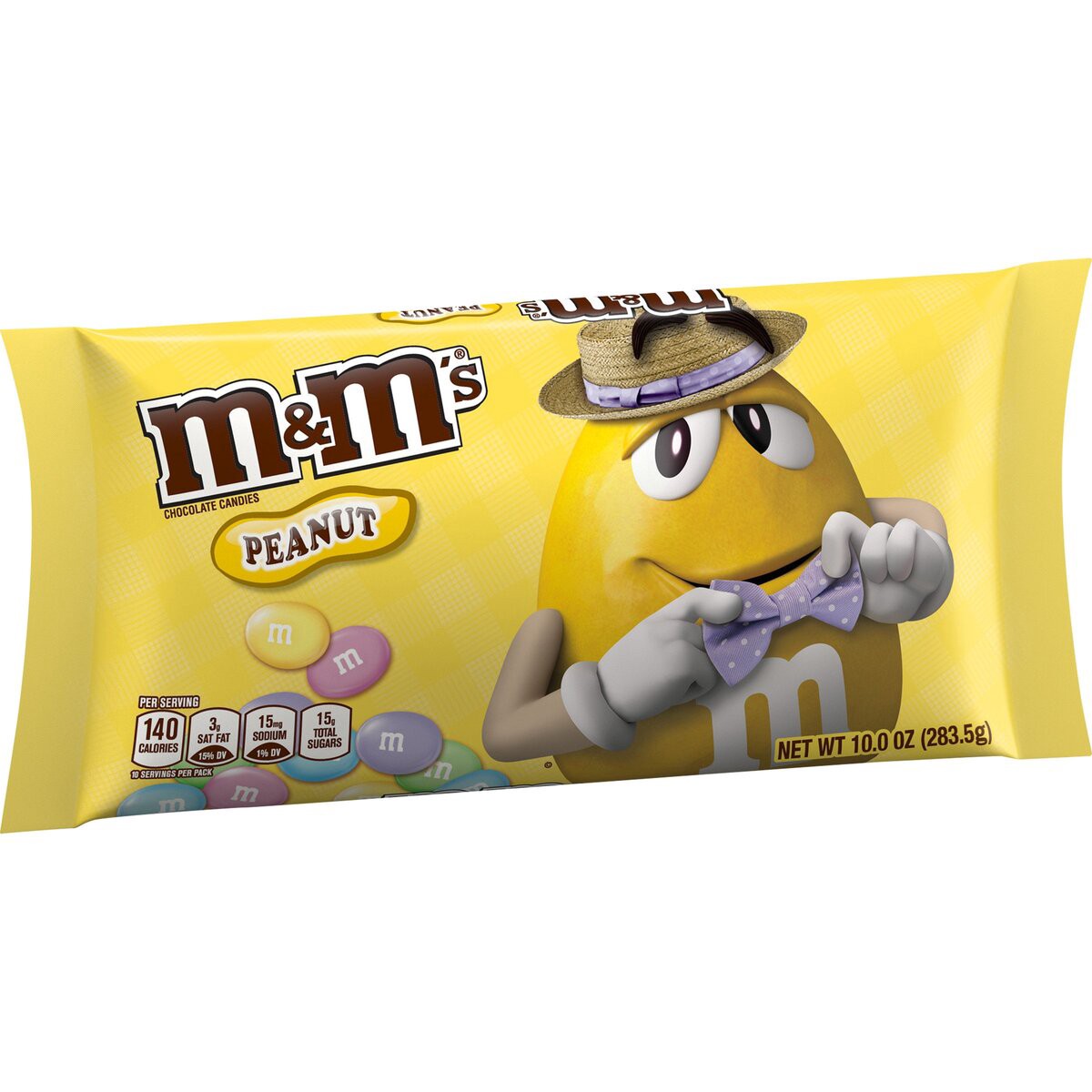 slide 5 of 8, M&M's Easter Peanut Chocolate Candies, 10 oz