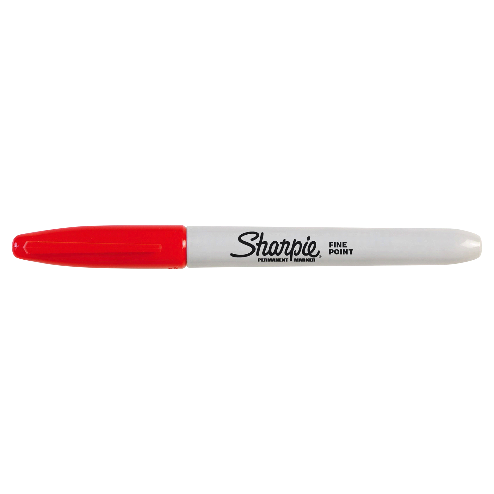 slide 1 of 1, Sharpie Fine Point, Red, 1 ct