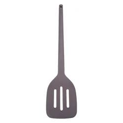Grand Gourmet Silicone Slotted Turner, Gray