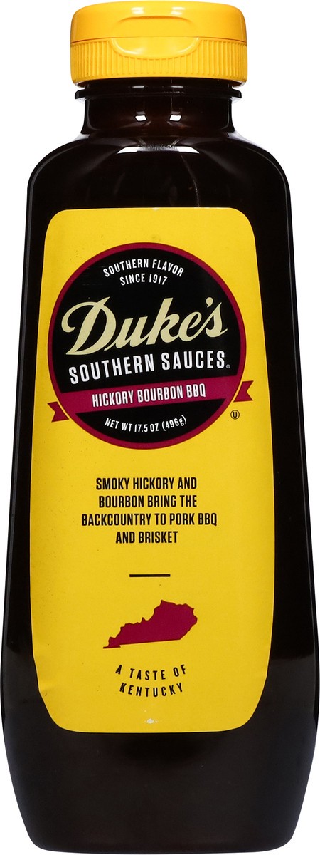 slide 10 of 13, Duke's Southern Sauces Hickory Bourbon BBQ Sauce 17.5 oz, 17.5 oz