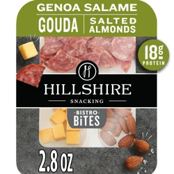 Hillshire Farm Snacking Bistro Bites Genoa Salame and Gouda Cheese, Single Serve