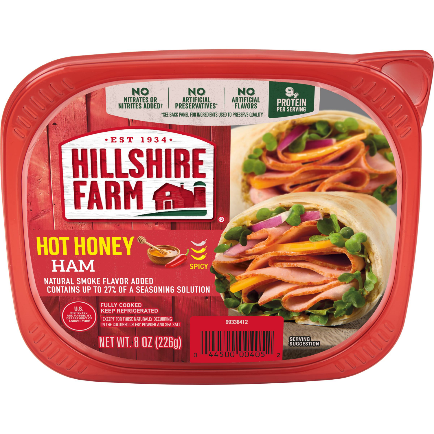 slide 1 of 1, Hillshire Farm Hot Honey Ham, 8 oz, 8 oz