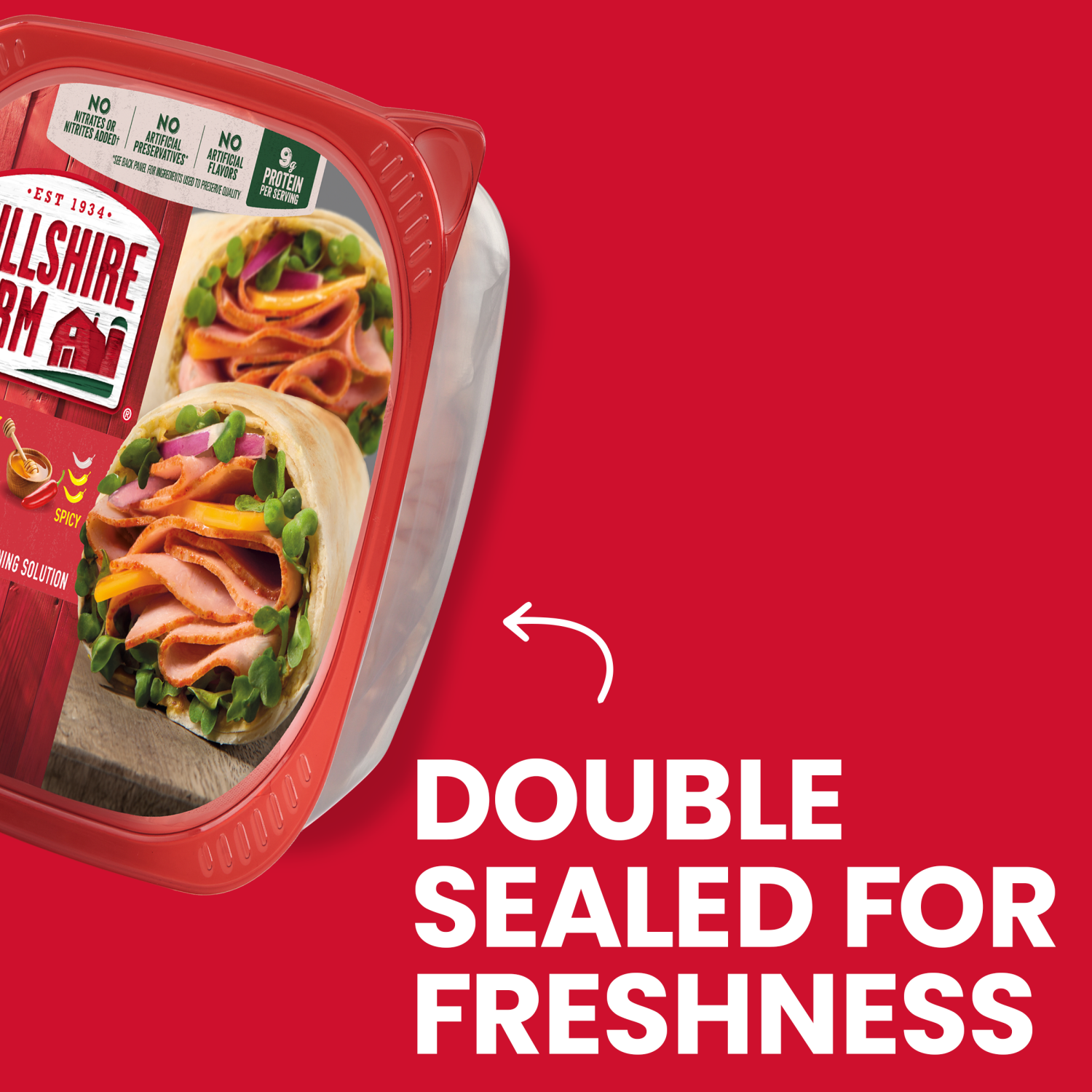 slide 8 of 8, Hillshire Farm Hot Honey Ham, 8 oz, 8 oz