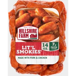 Hillshire Farm Lit'l Smokies Smoked Sausage, 14 ounces