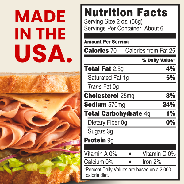 slide 24 of 29, Hillshire Farm Ultra Thin Sliced Honey Ham Sandwich Meat, 22 oz, 22 oz