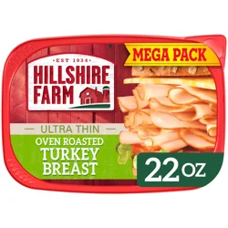 Hillshire Farm Ultra Thin Sliced Oven Roasted Turkey Breast Sandwich Meat, 22 oz