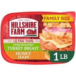 Hillshire Farm Ultra Thin Sliced Lunchmeat, Turkey Breast & Ham