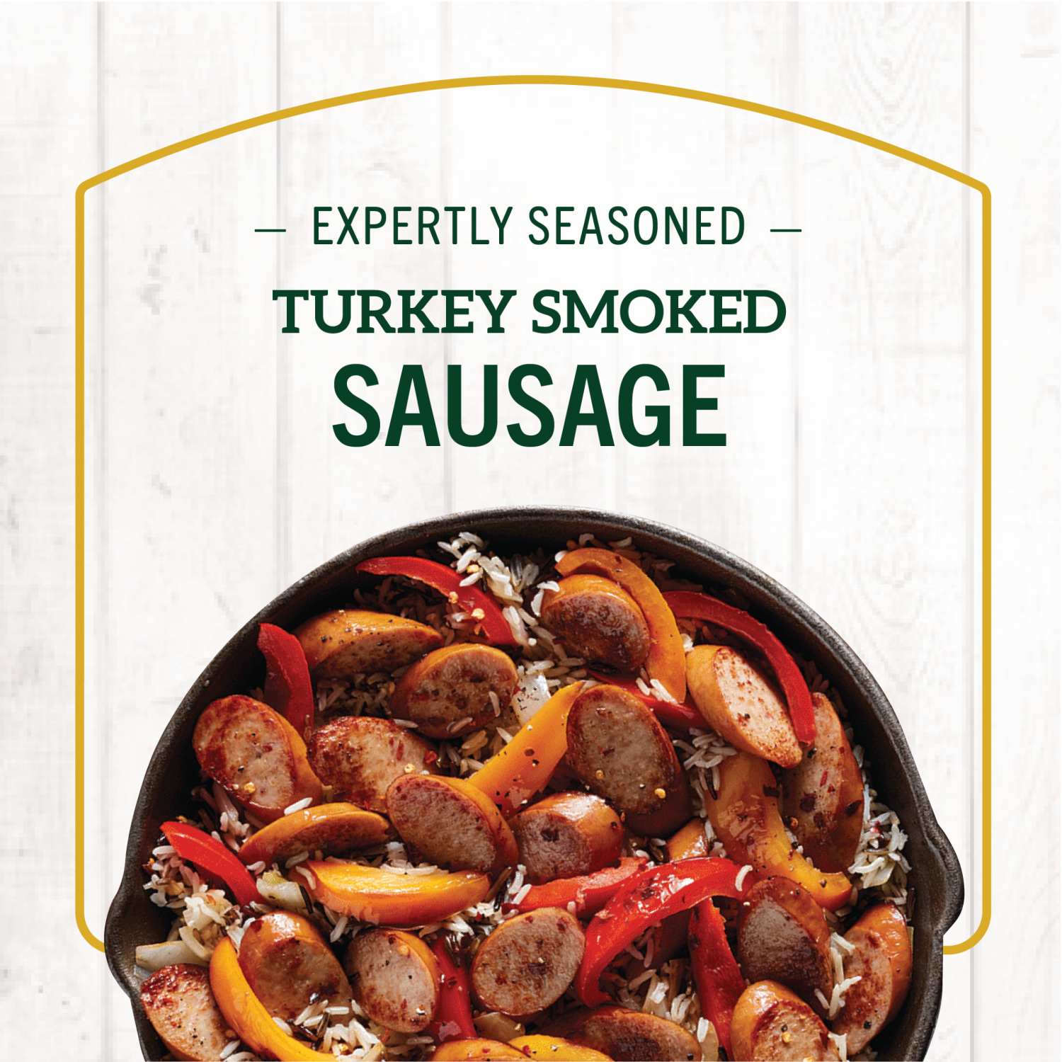 slide 4 of 5, Hillshire Farm Turkey Smoked Sausage, 13 ounces, 13 oz