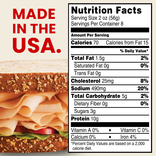 slide 20 of 29, Hillshire Farm Ultra Thin Sliced Honey Roasted Turkey Breast Sandwich Meat, 16 oz, 16 oz