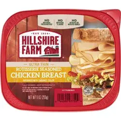 Hillshire Farm Ultra Thin Rotisserie Chicken Lunchmeat