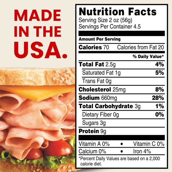 slide 20 of 29, Hillshire Farm Ultra Thin Sliced Brown Sugar Ham Sandwich Meat, 9 oz, 9 oz