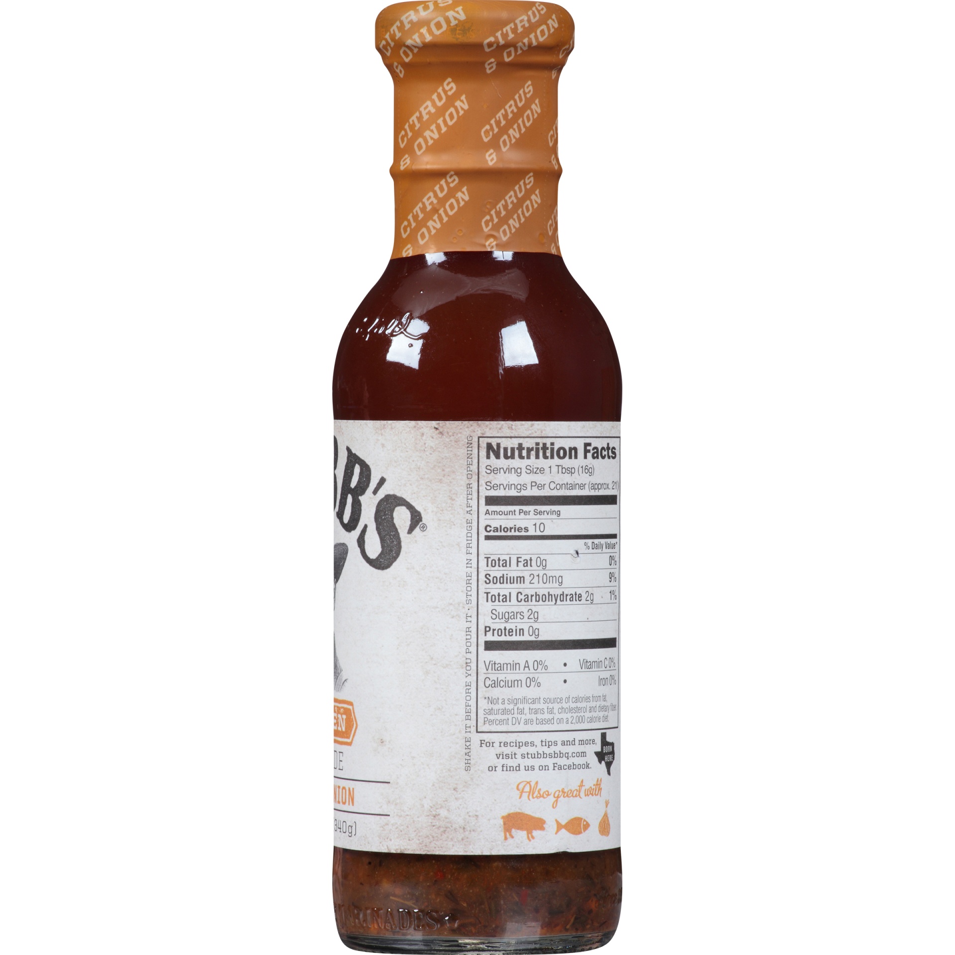 Stubb's Citrus & Onion Chicken Marinade 12 oz Shipt