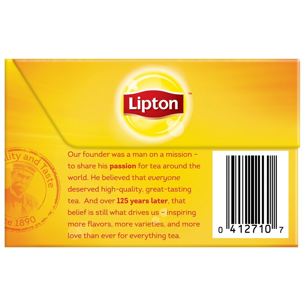 slide 8 of 8, Lipton Black Tea Bags Decaffeinated, 50 ct, 50 ct