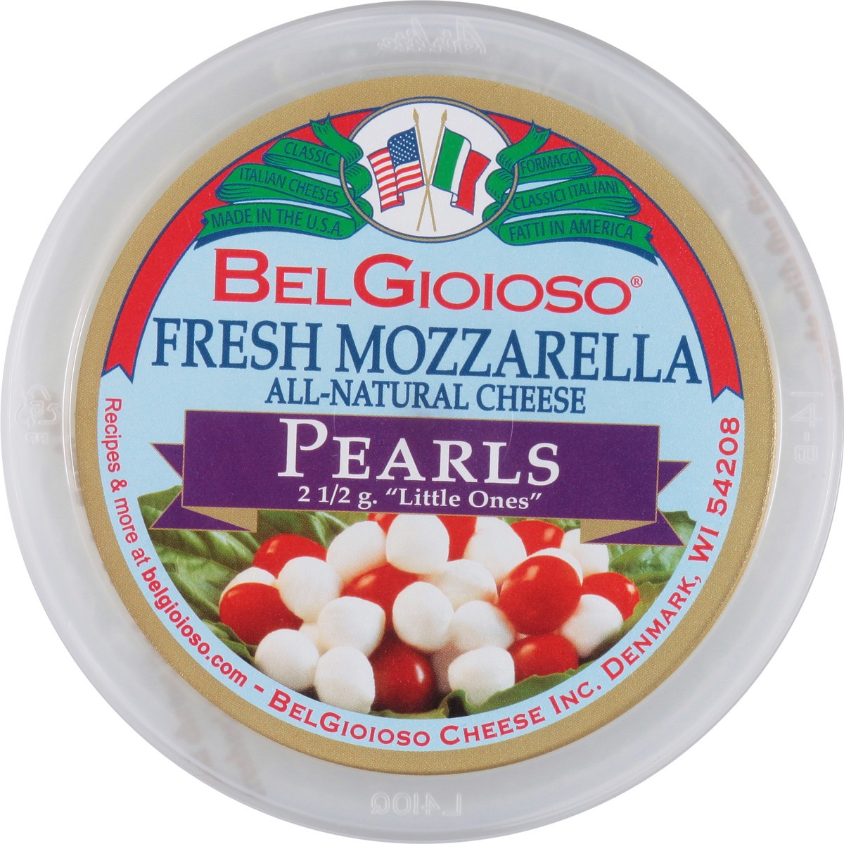 slide 9 of 9, BelGioioso Fresh Mozzarella Pearls, 8 oz., 8 oz