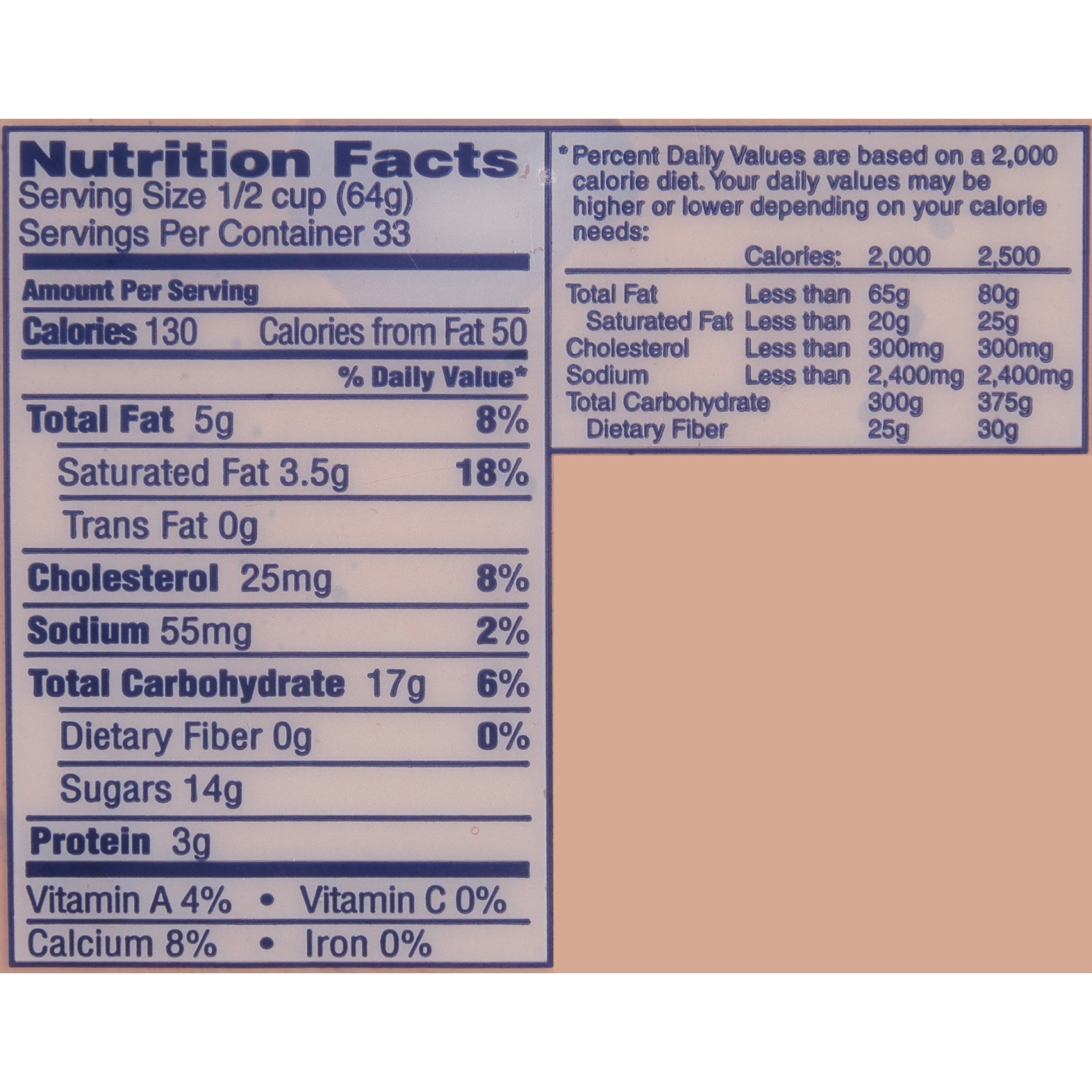 slide 5 of 6, Kemps Reduced Fat Chocolate Ice Cream, 132 fl oz