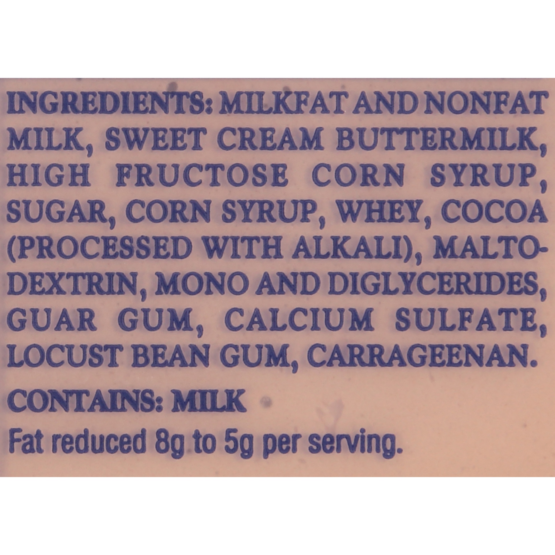 slide 4 of 6, Kemps Reduced Fat Chocolate Ice Cream, 132 fl oz