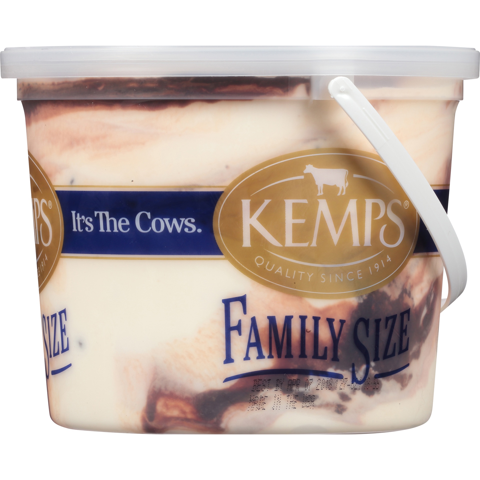 slide 3 of 6, Kemps Tin Roof Sundae Ice Cream Family Size, 1.03 gal