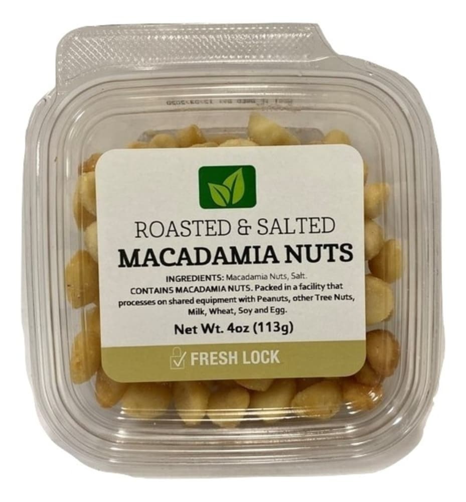 slide 1 of 1, Torn & Glasser Torn Glasser Roasted Salted Macadamia Nuts, 4 oz