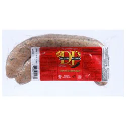 DJ's Boudain Hot Jalapeno Boudain Sausage 12 oz