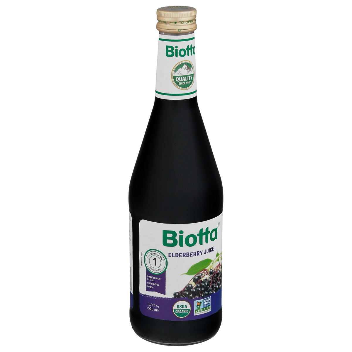 slide 5 of 9, Biotta Elderberry Juice - 16.9 oz, 16.9 oz