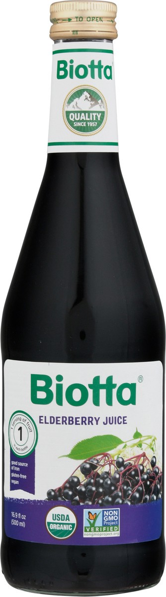 slide 3 of 9, Biotta Elderberry Juice - 16.9 oz, 16.9 oz