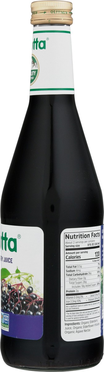 slide 9 of 9, Biotta Elderberry Juice - 16.9 oz, 16.9 oz