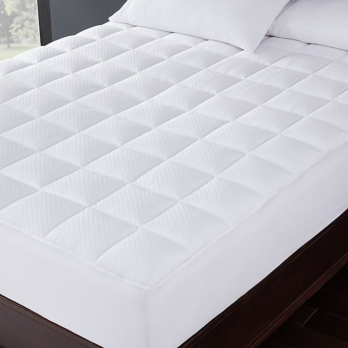 slide 3 of 4, Brookstone Thermo-Stat Queen Mattress Pad, 1 ct