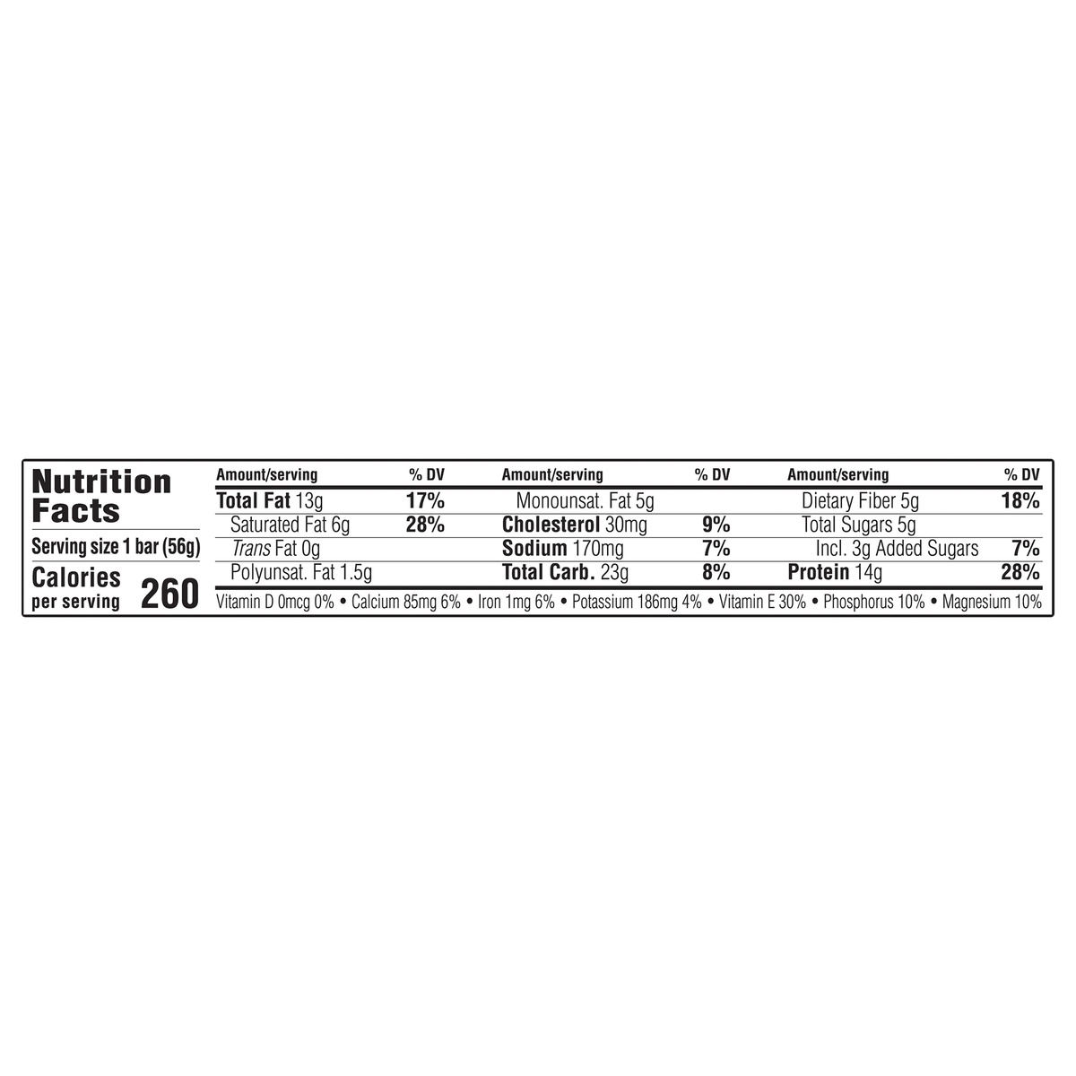 slide 3 of 8, CLIF Coconut Almond Chocolate Whey Protein Bar, 1.98 oz