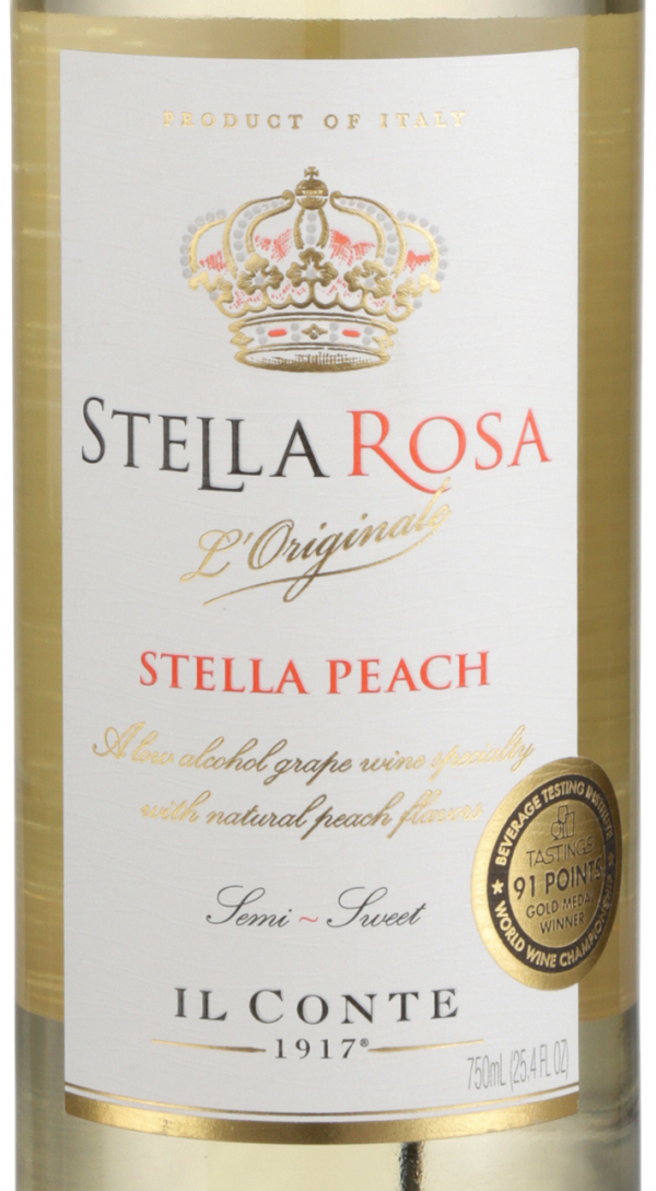 slide 16 of 23, Stella Rosa Peach Semi-Sweet White Wine 750 ml, 750 ml