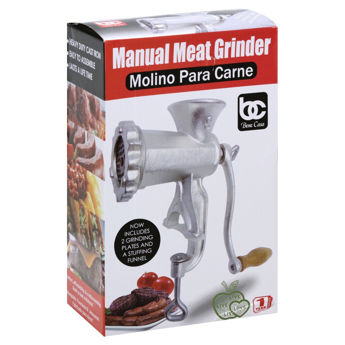 slide 2 of 9, Bene Casa Electric Meat Grinder, 1 ct