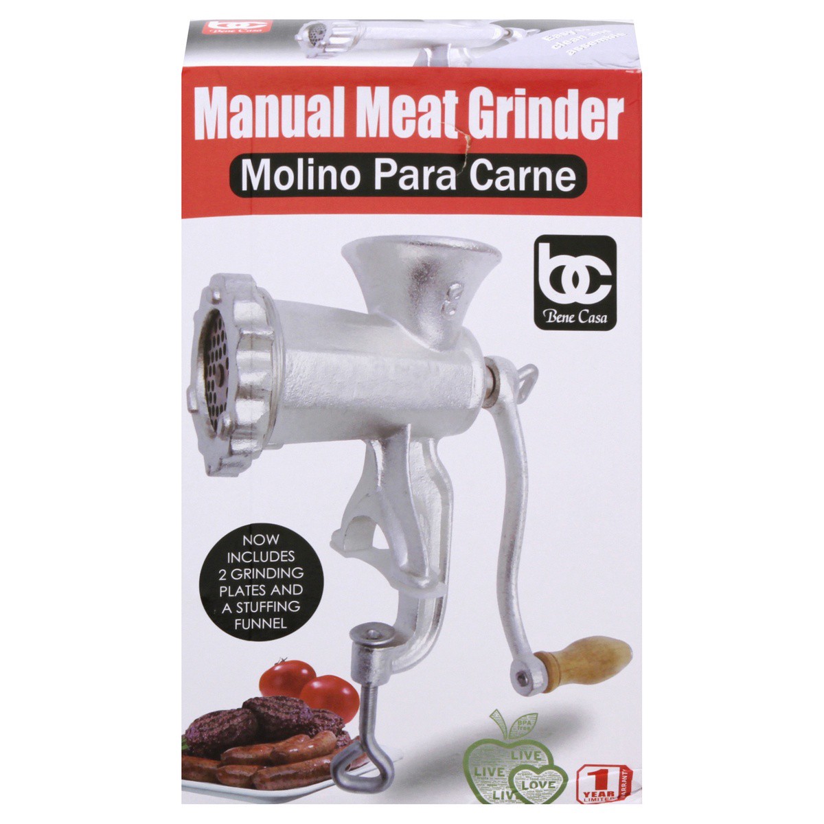 slide 1 of 9, Bene Casa Electric Meat Grinder, 1 ct