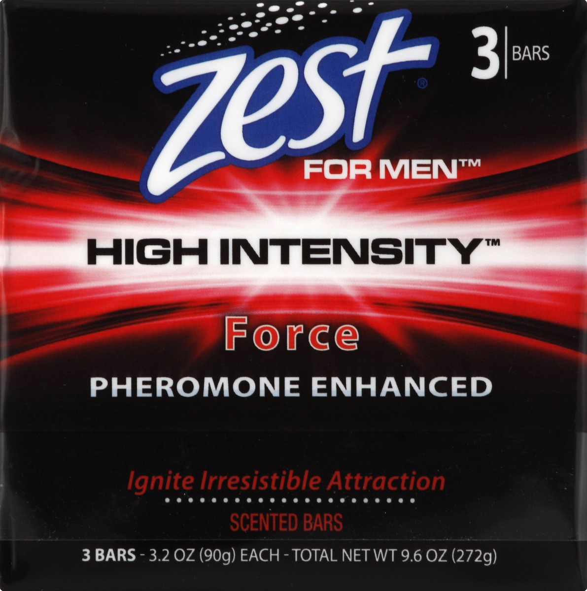 slide 1 of 6, Zest Scented Bars 3 ea, 3 ct; 3.2 oz