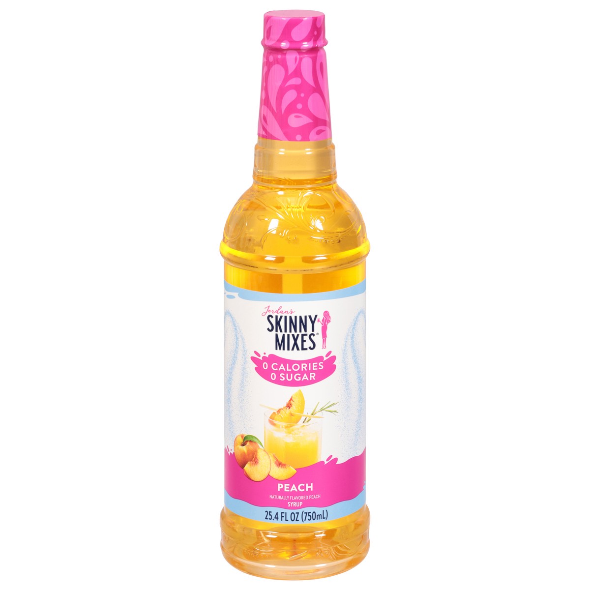 slide 1 of 14, Jordan's Skinny Syrups Sugar Free Peach- 25.4 fl oz, 25.4 fl oz