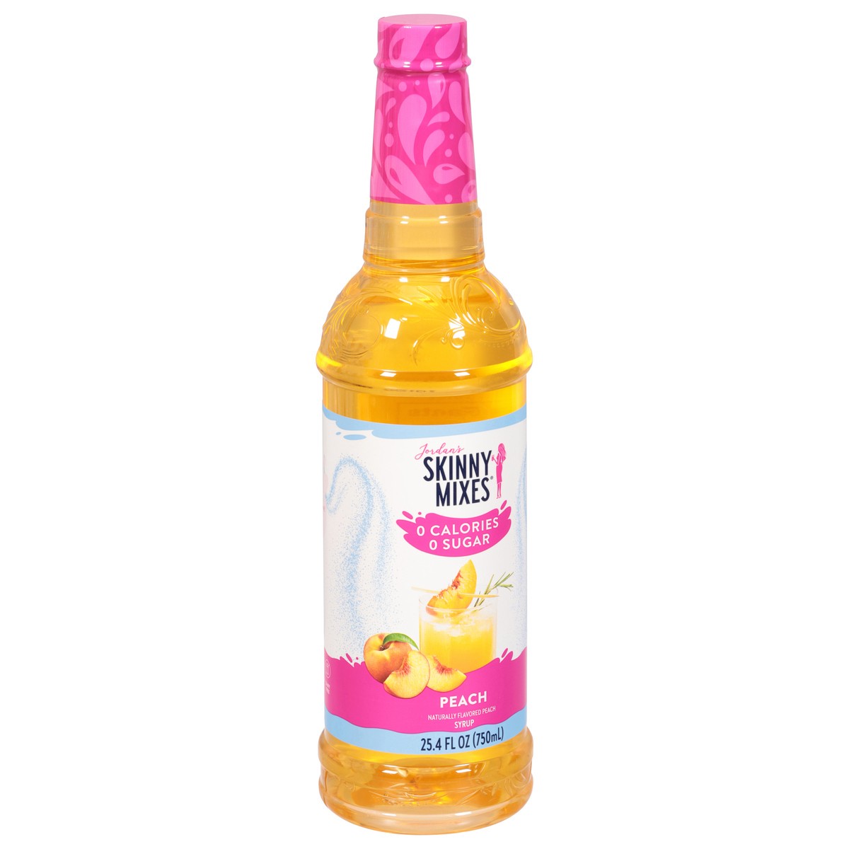 slide 6 of 14, Jordan's Skinny Syrups Sugar Free Peach- 25.4 fl oz, 25.4 fl oz