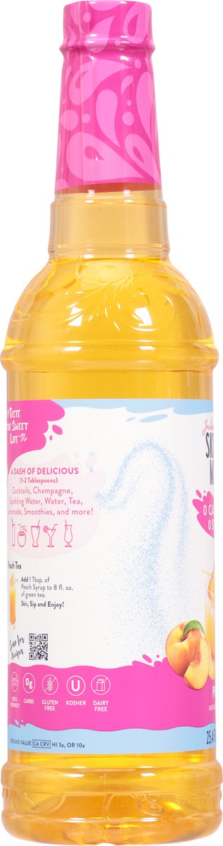 slide 5 of 14, Jordan's Skinny Syrups Sugar Free Peach- 25.4 fl oz, 25.4 fl oz