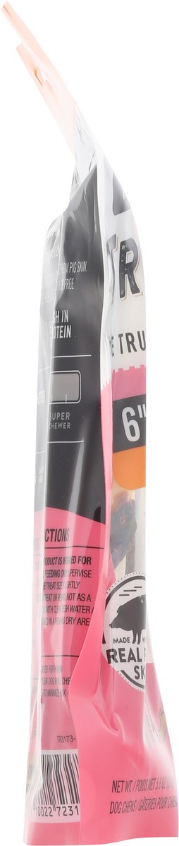 slide 5 of 15, TruRanch Chicken Wrapped Pork Skin Twists Dog Chews 6 Inch 4 ea, 4 ct