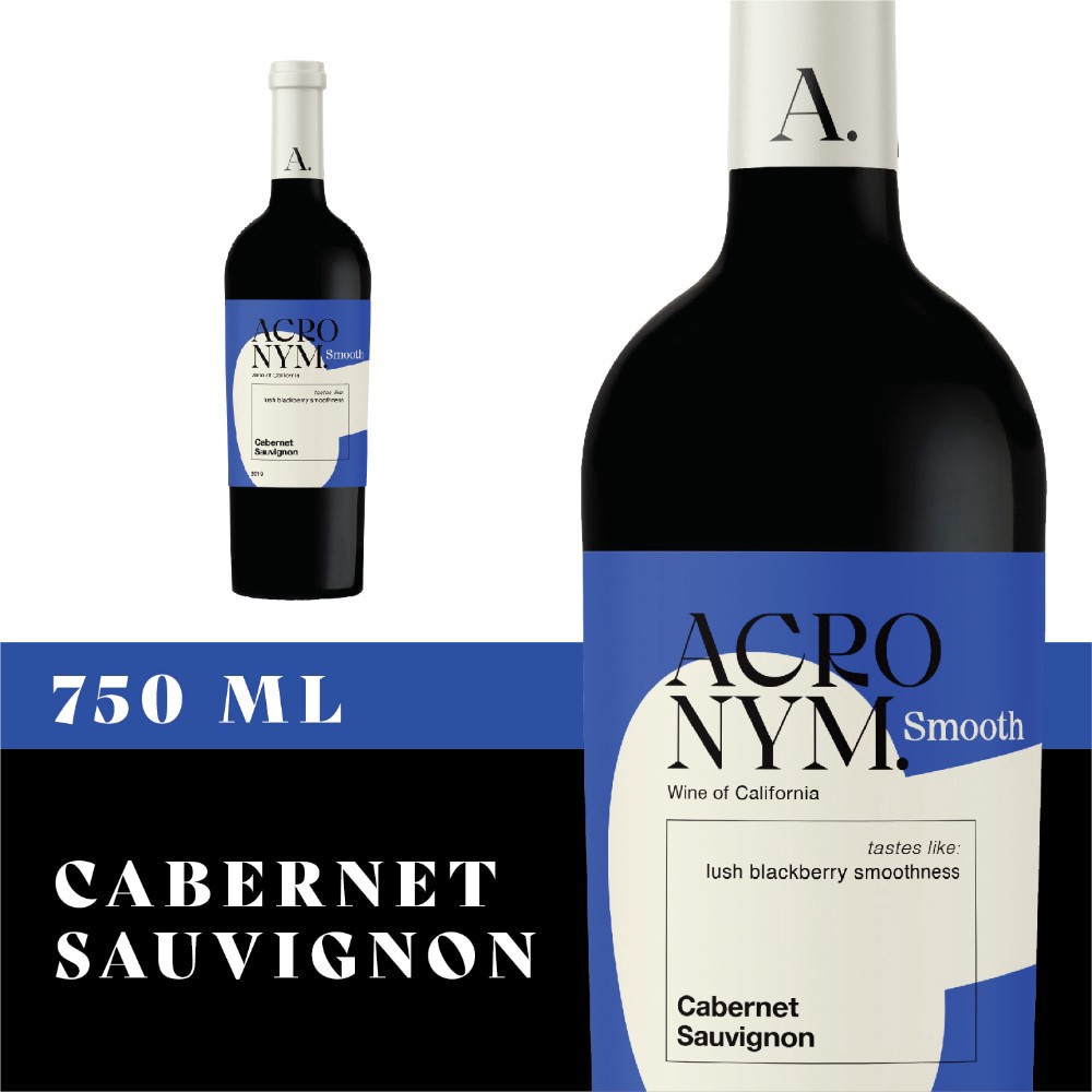 slide 1 of 5, Acronym Cabernet Sauvignon, 750 ml
