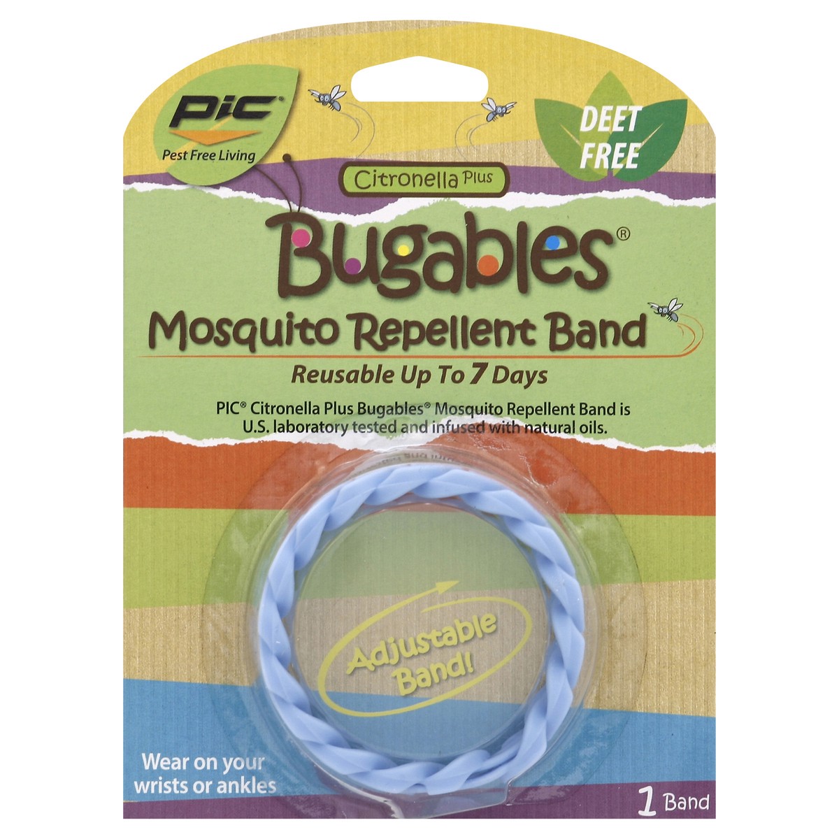 slide 3 of 3, PIC Mosquito Repellent Band 1 ea, 1 ct