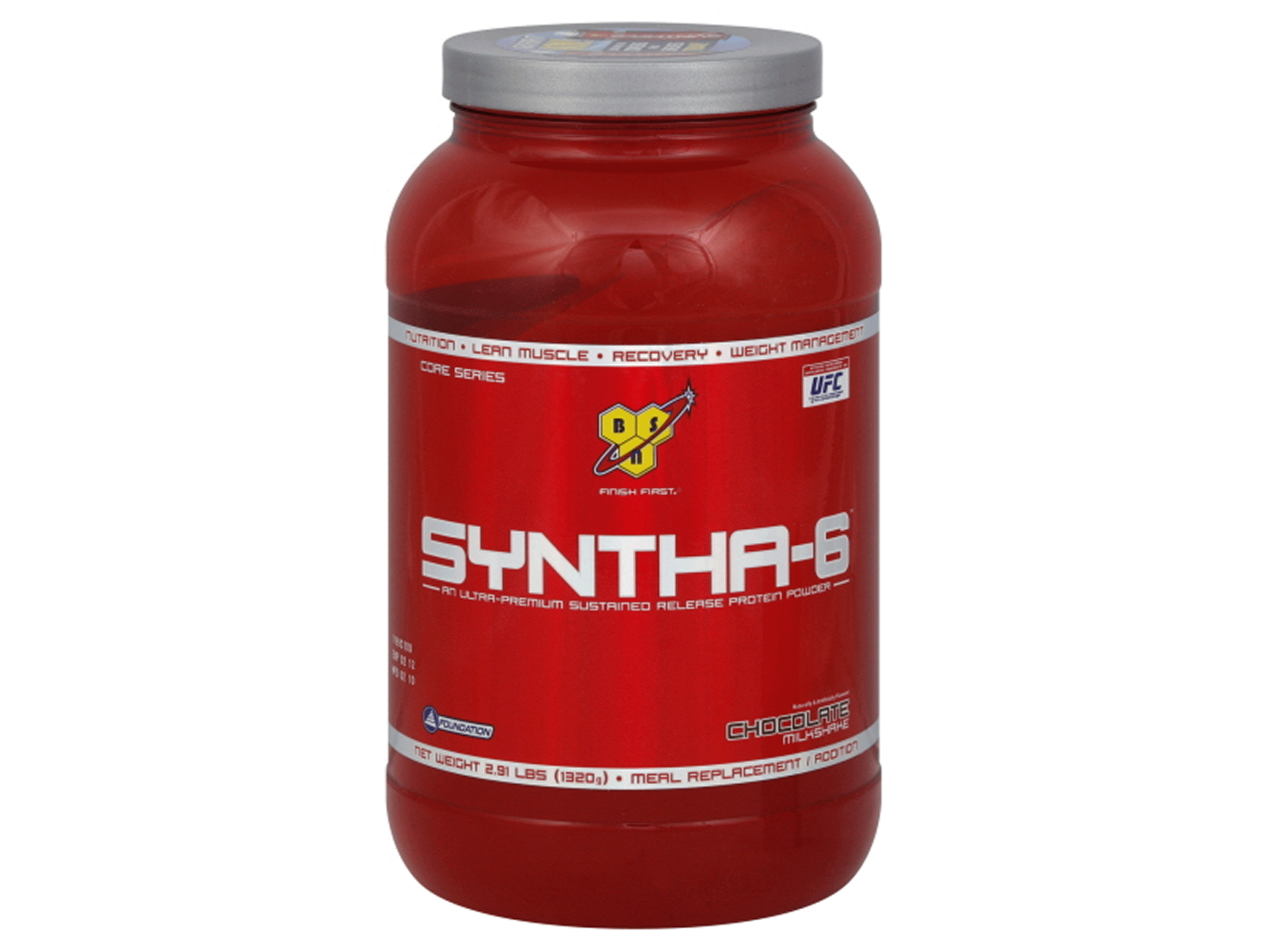 slide 1 of 1, BSN Syntha-6 Chocolate Milkshake Protein Powder, 2.91 lb