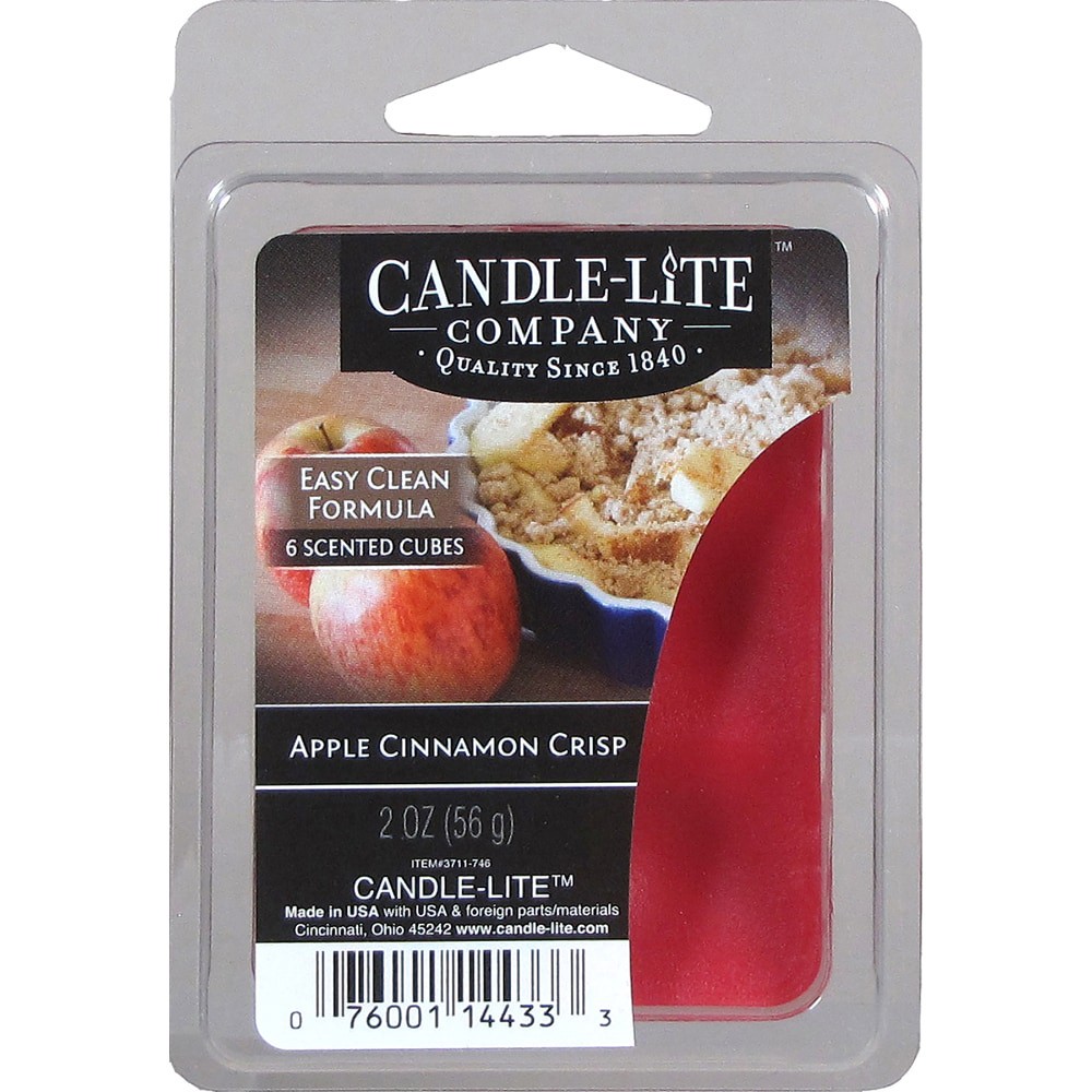 slide 1 of 1, CANDLE HUTCH Wax Melts 4Pk Appl Cinn Crisp, 1 ct