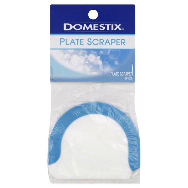 slide 1 of 6, Domestix Plate Scraper, 1 ct