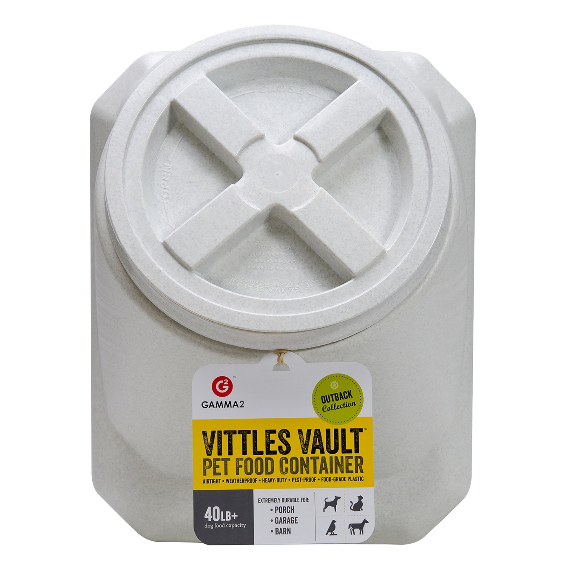 slide 1 of 1, Vittles Vault Stackable, 40 lb